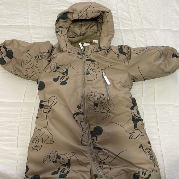Baby Mickey Mouse Snowsuit - Picture 2 of 3